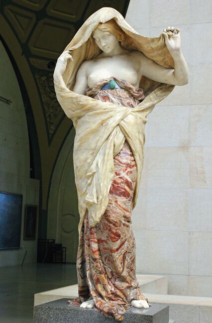 Луи-Эрнест Барриа. «Природа раскрывается перед наукой», 1899. Версия в Музее Орсе
